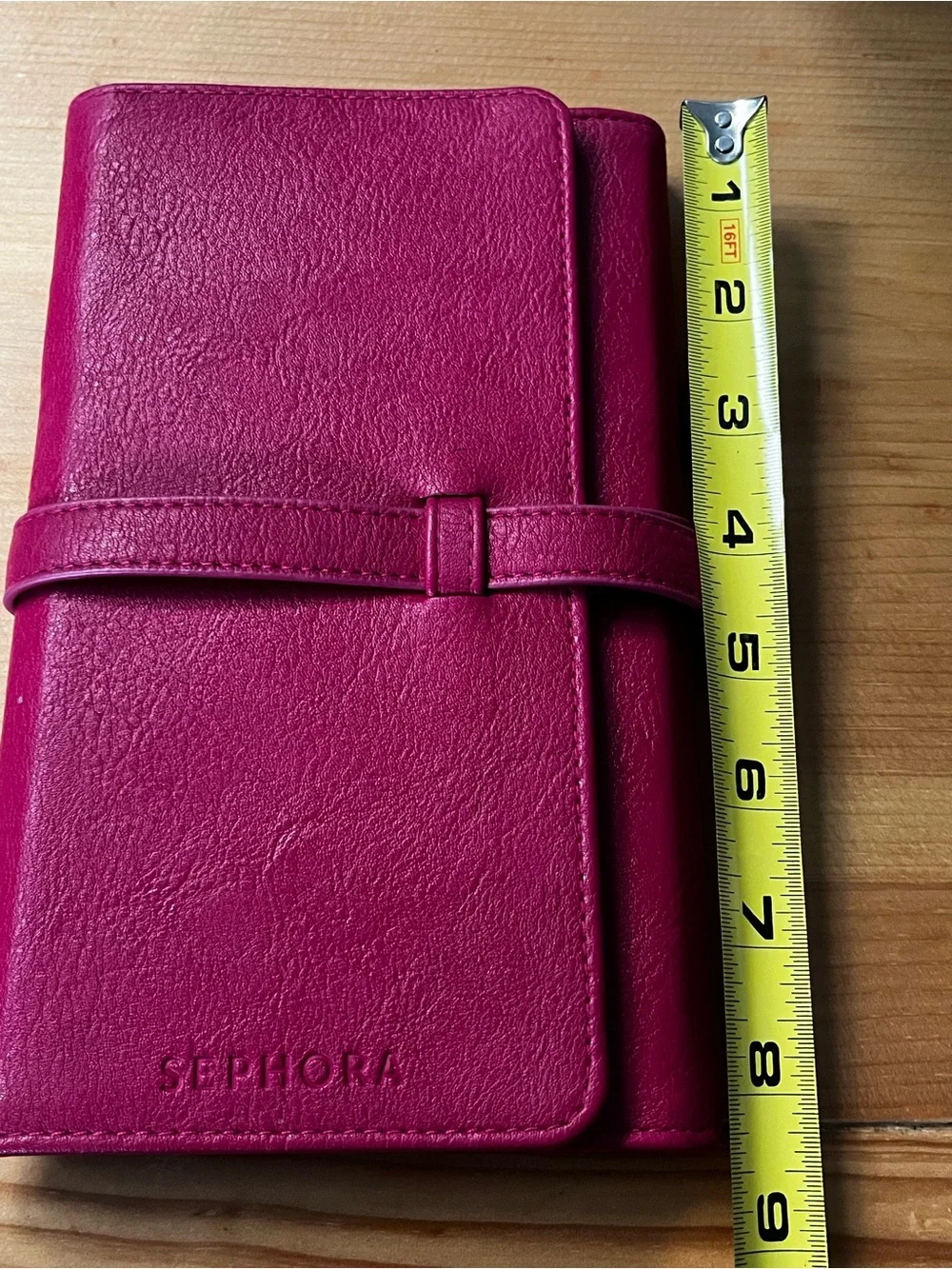 Sephora Fuchsia Wrap Leather Organizer